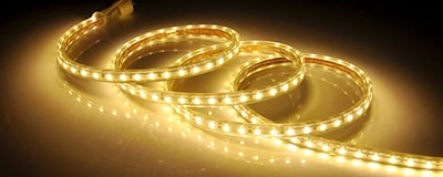 Indoor LED strip lighting